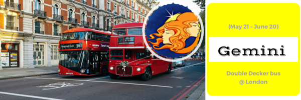 Gemini - Double Decker bus @ London