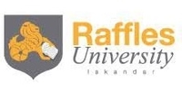 Raffles University logo.
