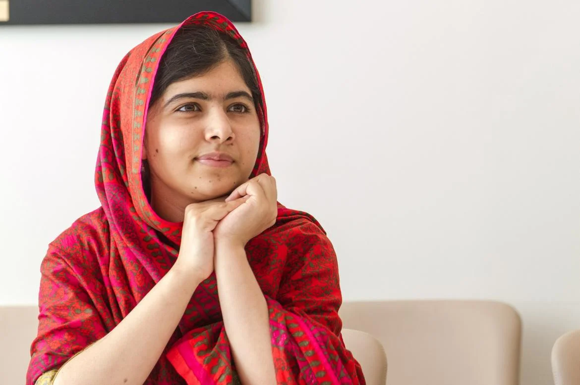 Malala Yousafzai image.